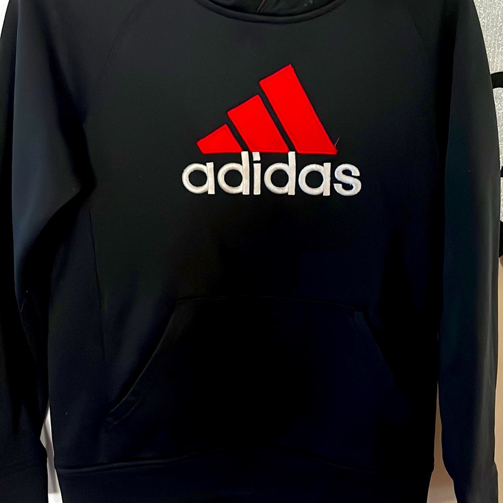 Adidas hoodie, Boys M (10-12)